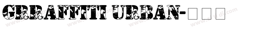 grraffiti urban字体转换